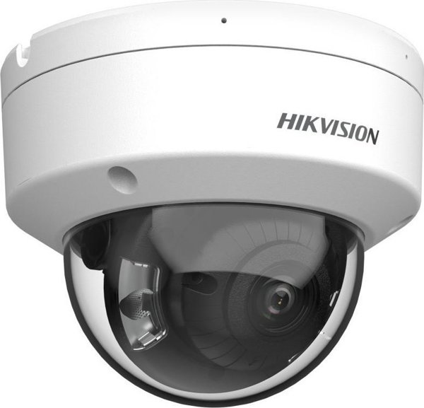 Hikvision DS-2CD2187G2-LSU(C) IP Κάμερα Dome 8MP, ColorVu, LED 30m, 2.8mm, Λευκή