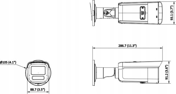 Kamera IP Hikvision DS-2CD2T63G2-4LI(2.8mm) Kamera IP