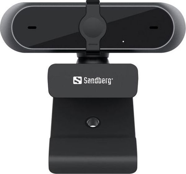 Sandberg USB Webcam Pro - Full HD 1080P Κάμερα με Αυτόματη Εστίαση & Κάλυμμα Προστασίας (133-95)