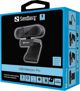 Sandberg USB Webcam Pro - Full HD 1080P Κάμερα με Αυτόματη Εστίαση & Κάλυμμα Προστασίας (133-95)