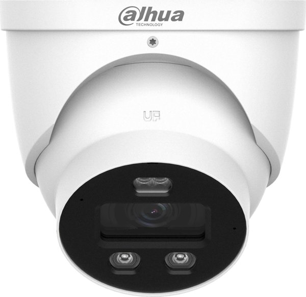 Dahua Technology IP Κάμερα IPC-HDW3649H-AS-PV-0280B-PRO 6MP, Full-Color, με Μικρόφωνο και Φωτισμό, Λευκή