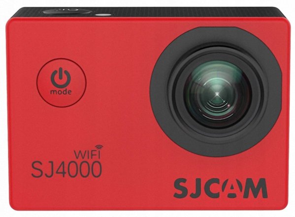SJCAM SJ4000 WiFi Action Camera Αθλητική Κάμερα 1080p, Αισθητήρας AR0330, Κόκκινη
