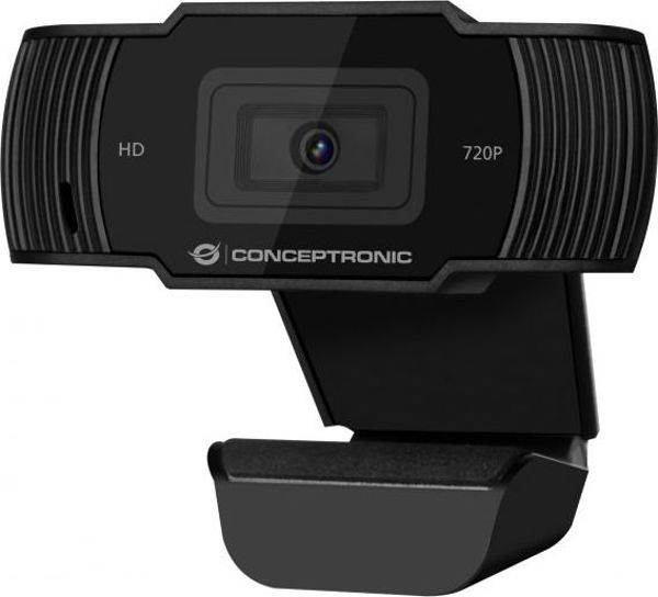 Conceptronic AMDIS03B Web Camera Full HD 1080P με Ενσωματωμένο Μικρόφωνο 30fps