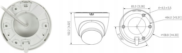 Dahua Technology IPC-HDW1230DT-SAW-0280B Κάμερα IP Wi-Fi 1080p 2.8mm