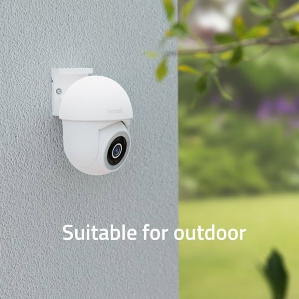 Έξυπνη εξωτερική IP κάμερα Avanca International BV Hombli Compact Cam 4K, λευκή