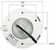 KAMERA AHD, HD-CVI, HD-TVI, PAL HAC-HDW1500TQ-IL-T-0280B-DIP Smart Dual Light Two-way Talk - 5&nbsp|Mpx 2.8&nbsp|mm DAHUA