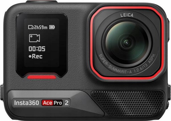 Insta360 Ace Pro 2 Κάμερα Δράσης με Διπλή Μπαταρία