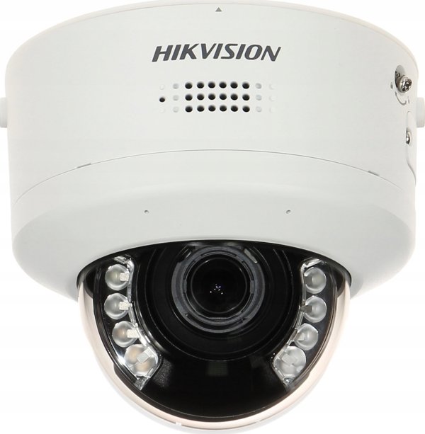 Hikvision IP Κάμερα Dome DS-2CD2747G2H-LIPTRZS2U/SL, 4MP, ColorVu, IR 40m, Λευκή, 2.8-12mm