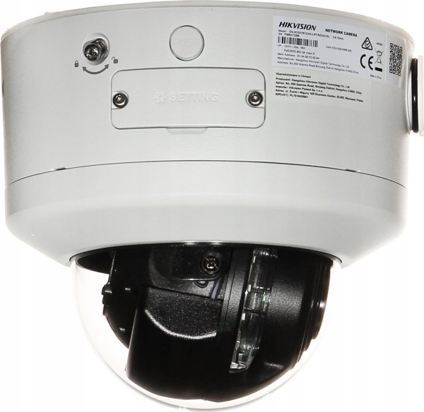Hikvision IP Κάμερα Dome DS-2CD2747G2H-LIPTRZS2U/SL, 4MP, ColorVu, IR 40m, Λευκή, 2.8-12mm