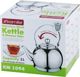 Kamille KM-1094 Βραστήρας Νερού από Ανοξείδωτο Ατσάλι 1L, Κατάλληλος για Επαγωγικές Εστίες, Ασημί