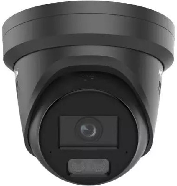 Κάμερα IP Hikvision DS-2CD2367G3-LIS2UY/SRB(2.8mm)BLACK 6 MP ColorVu 3.0 με έξυπνο υβριδικό φωτισμό