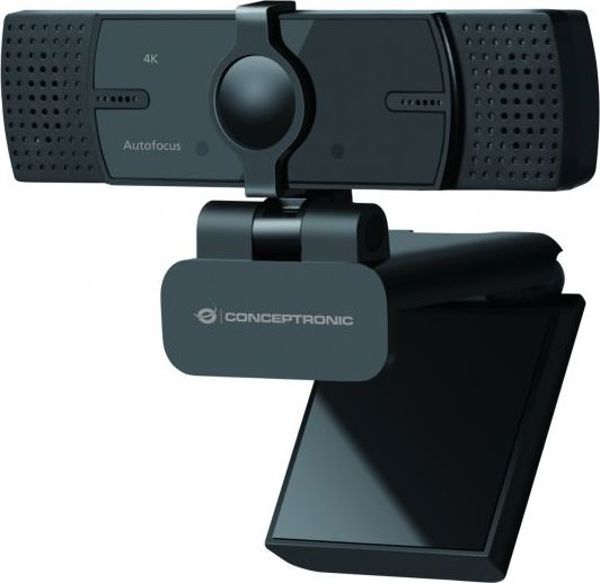 Conceptronic AMDIS07B Web Camera 4K Autofocus 30fps - Μαύρη