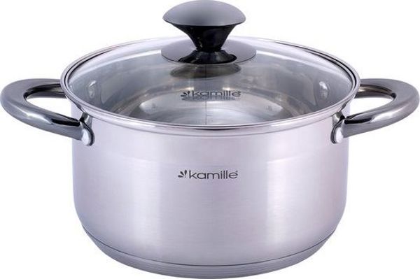 Kamille KM-4925 Σετ Κατσαρολών 4 Τεμαχίων, Ανοξείδωτο Ατσάλι