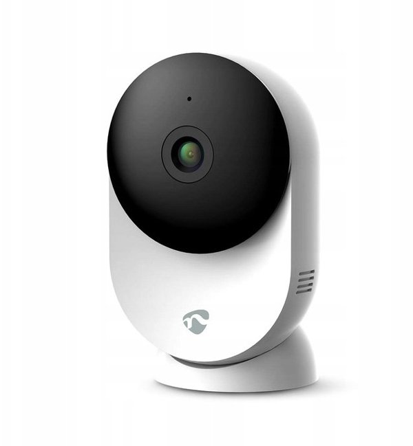 Nedis Smartlife Εσωτερική κάμερα Wifi με ανίχνευση κίνησης και νυχτερινή όραση, λευκή