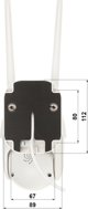 APTI-W31S2-TUYA Εξωτερική Περιστρεφόμενη Κάμερα IP Wi-Fi 3.0 Mpx Tuya Smart
