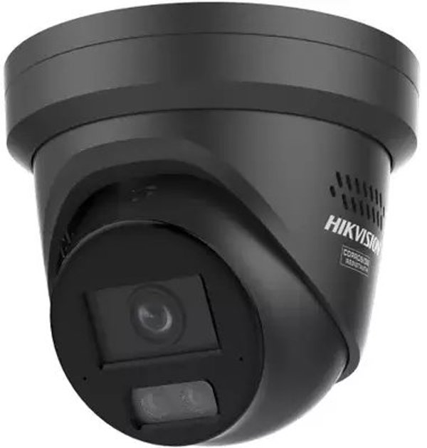 Hikvision IP Κάμερα Turret DS-2CD2367G3-LIS2UY/SL 6MP, ColorVu με Υβριδικό Φωτισμό, 2.8mm, Μαύρο Χρώμα