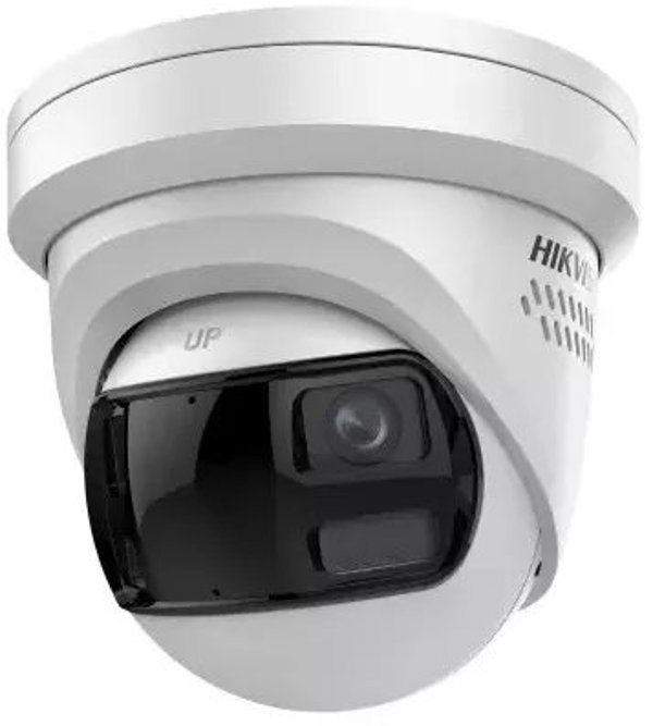 Hikvision DS-2CD2343G2P-LISU/SL(180) Κάμερα IP Turret 4MP Easy IP 2.0+ 180° Panoramic, Λευκή