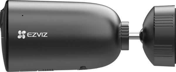 Ezviz CS-EB3 IP Κάμερα Ασφαλείας 4G με Μπαταρία, 3MP, 2.8mm, IP65, Υποδοχή Micro SD έως 512GB