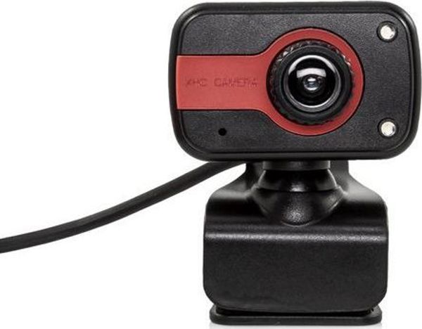 A5X Κάμερα Web A5X 480P, Υψηλής Ευκρίνειας με Ρυθμιζόμενη Γωνία, Κόκκινη