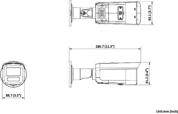 KAMERA IP HIKVISION DS-2CD2T86G2H-IS2U/SL(2.8mm)