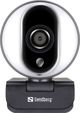 Sandberg Streamer USB Webcam Pro, Full HD 1080p, 60fps, Κάμερα για Streaming και Gaming (134-12)