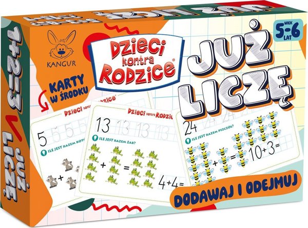 Kangur Dzieci kontra Rodzice Juz licze 5-6 lat gra Kangur
