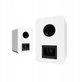KANTO AUDIO PAIR - PASSIVE SPEAKERS WITH 1" SILK DOME TWEETER AND 5.25" KEVLAR WOOFER - WHITE