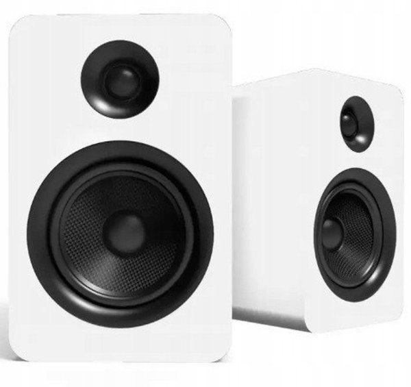 KANTO AUDIO PAIR - PASSIVE SPEAKERS WITH 1" SILK DOME TWEETER AND 5.25" KEVLAR WOOFER - WHITE
