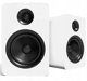 KANTO AUDIO PAIR - PASSIVE SPEAKERS WITH 1" SILK DOME TWEETER AND 5.25" KEVLAR WOOFER - WHITE