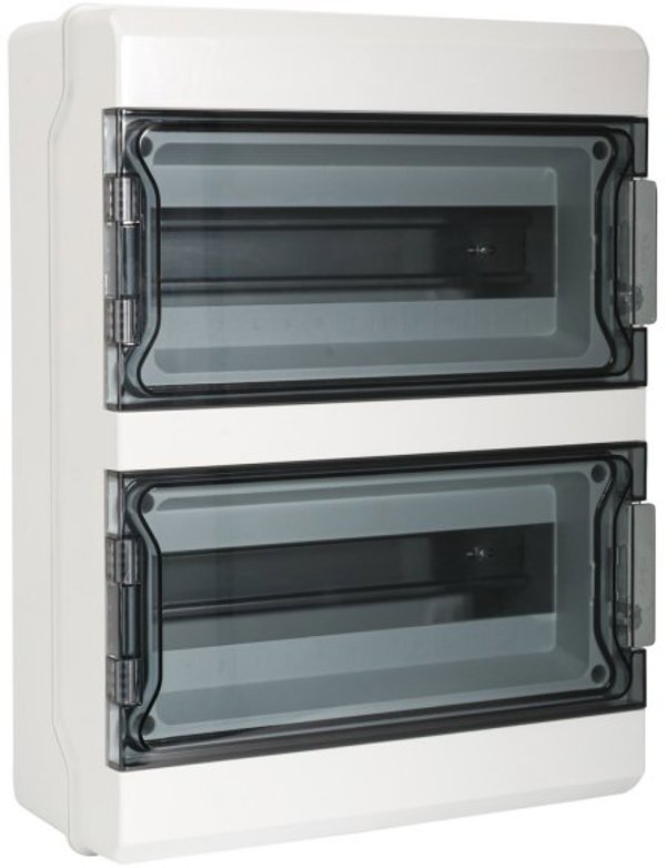 Kanlux Rozdzielnica modułowa natynkowa KDB-IP65-S26T MK2 2x13P IP65 IK08 II klasa szary 90125