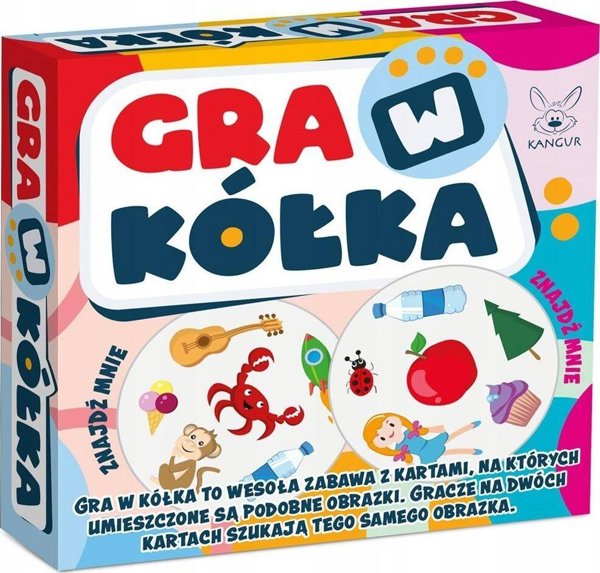 Kangur Gra w kolka 40469