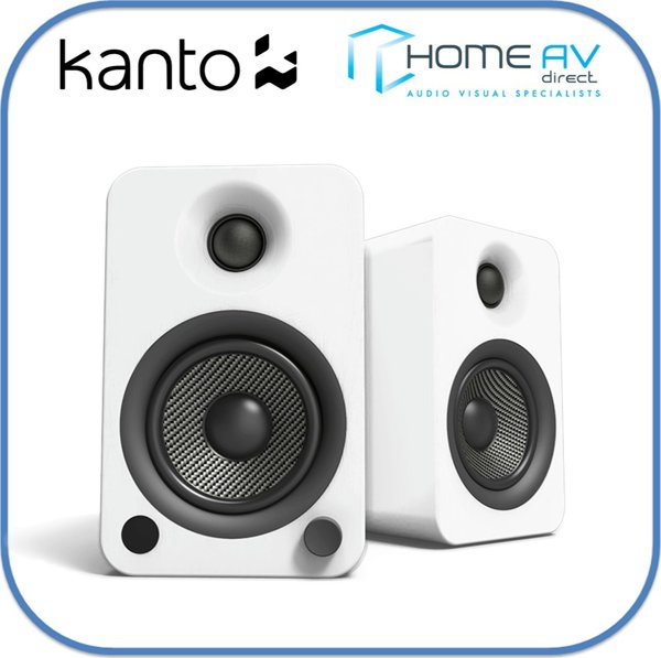 4" ΟΔΗΓΟΣ ΗΧΟΥ KANTO - ΕΝΕΡΓΑ ΗΧΕΙΑ ΜΕ BLUETOOTH® ΚΑΙ ΠΡΟΕΝΙΣΧΥΤΗ PHONO - ΜΑΤ ΛΕΥΚΟ (ΠΕΡΙΛΑΜΒΑΝΟΝΤΑΙ ΚΑΛΩΔΙΑ ΡΕΥΜΑΤΟΣ ΤΥΠΟΥ F & G)