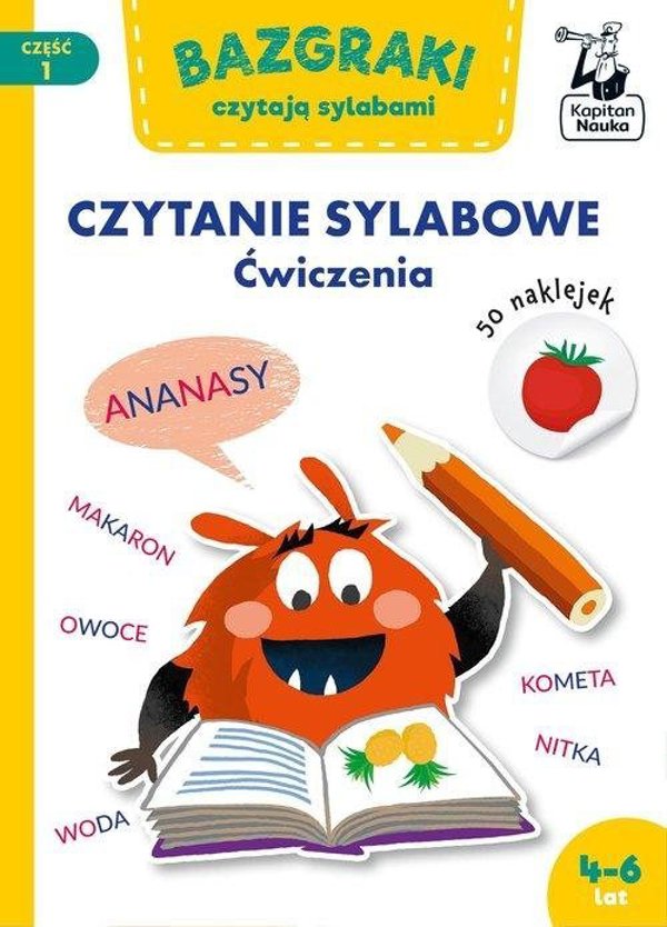 Kapitan Nauka Bazgraki διαβάζουν συλλαβές. Ασκήσεις 4-6 ετών μέρος 1 ανάγνωση συλλαβών KS0876