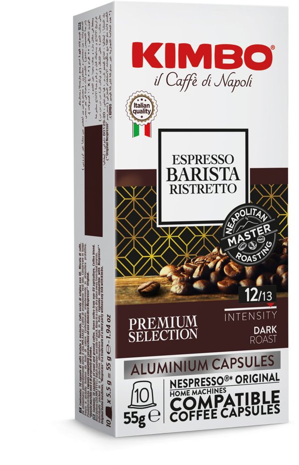 Kapsulki do Nespresso Kimbo Espresso Barista Ristretto 10 sztuk