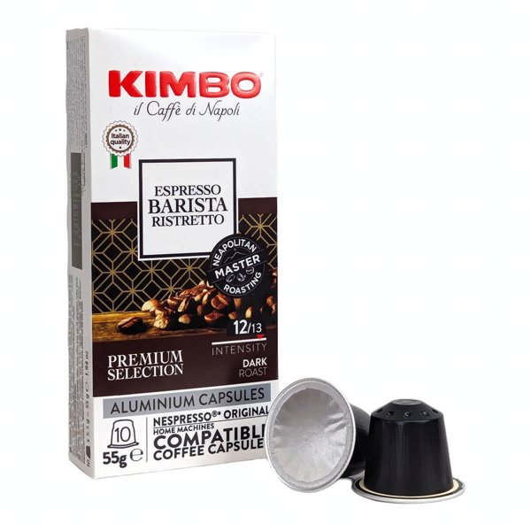 Kapsulki do Nespresso Kimbo Espresso Barista Ristretto 10 sztuk