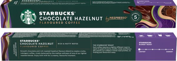 Κάψουλες STARBUCKS® Chocolate Hazelnut για Nespresso 10 τεμ.