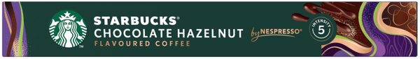 Κάψουλες STARBUCKS® Chocolate Hazelnut για Nespresso 10 τεμ.
