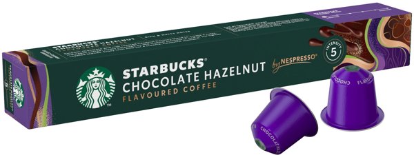Κάψουλες STARBUCKS® Chocolate Hazelnut για Nespresso 10 τεμ.