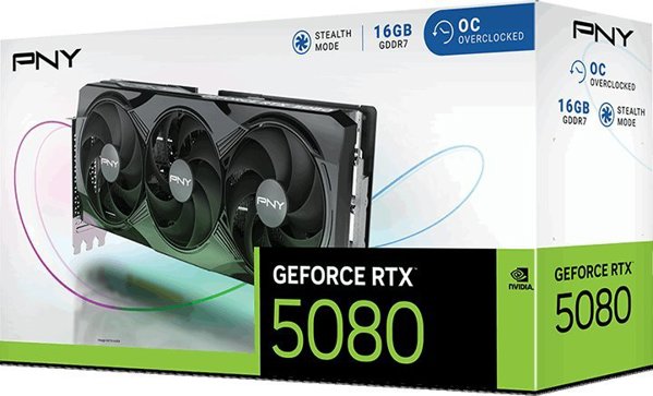 Κάρτα γραφικών GeForce RTX5080 OC 3F 16GB 256-bit 960GB/s