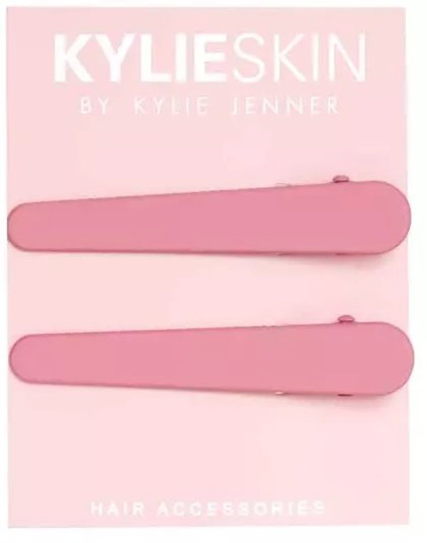 Kardashian Beauty Hair Clips, Kylie Skin Collection, Ροζ, 4 Τεμάχια για Γυναίκες