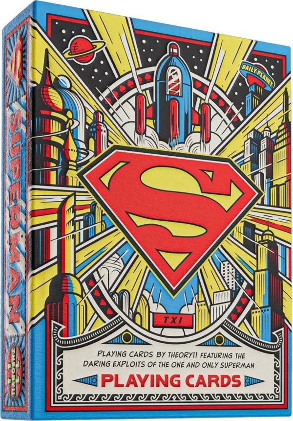 Theory11 Τράπουλα Superman Premium Playing Cards, Κάρτες Συλλογής