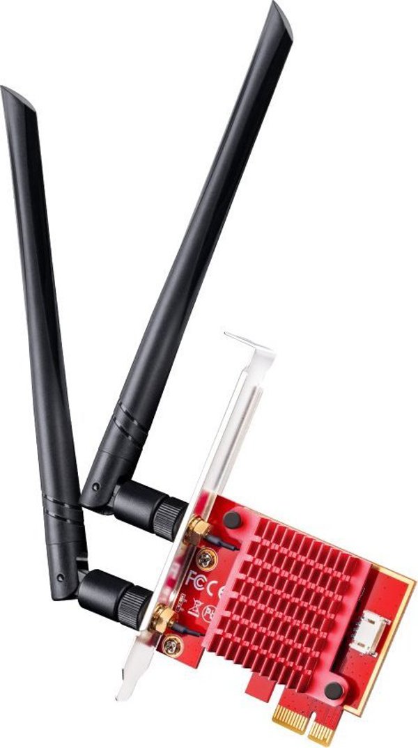 Cudy WE3000S Κάρτα Δικτύου Wi-Fi 6 AX5400 PCI-E Dual Band με Bluetooth & Ψύκτρα
