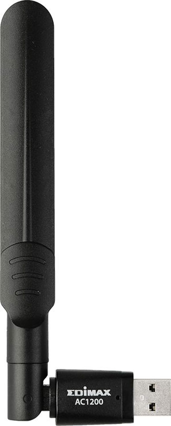 Edimax EW-7822UAD Κάρτα Δικτύου USB Dual Band Wi-Fi AC1200, USB 3.0, Μαύρο