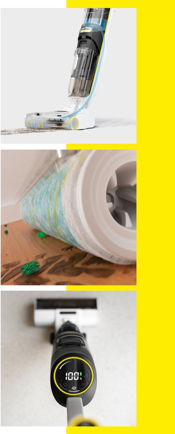 Karcher FCV2 Natural N Πλυστικό Μηχάνημα Οικολογικό, 1300W