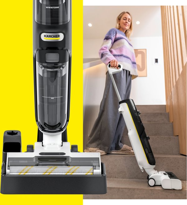Karcher FCV2 Natural N Πλυστικό Μηχάνημα Οικολογικό, 1300W