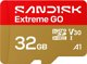 SanDisk Extreme Go MicroSDHC 32GB Κάρτα Μνήμης A1, V30, UHS-I U3