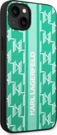Karl Lagerfeld Etui do iPhone 14 Plus 6,7" hardcase zielony/green Monogram Stripe