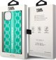 Karl Lagerfeld Etui do iPhone 14 Plus 6,7" hardcase zielony/green Monogram Stripe
