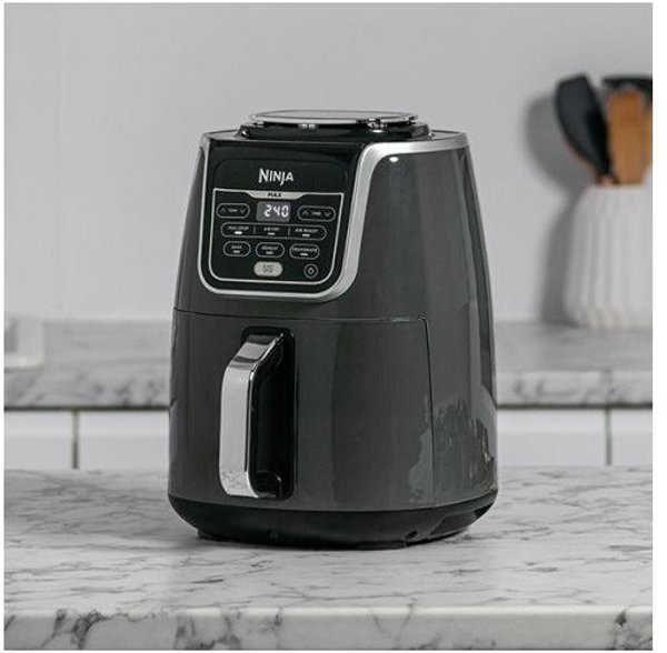 Karšto oro gruzdintuvė Ninja AF160, 1750 W, 5.2 L, pilkos spalvos