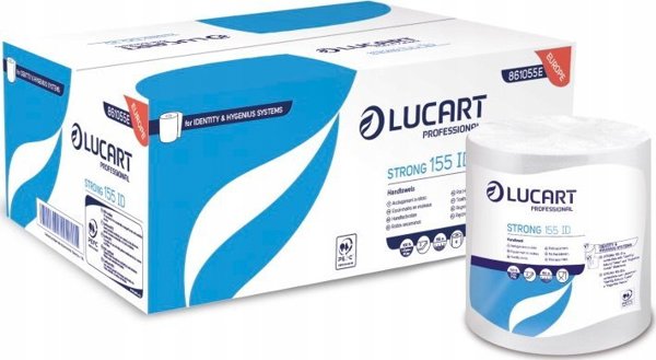 Karen Lucart Strong 155 ID - Χαρτοπετσέτα σε ρολό, 2 στρώσεις, 155 μ, κυτταρίνη - 6 ρολά